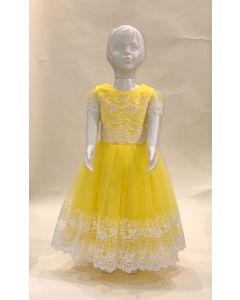 Жовта дитяча сукня 110-116 см